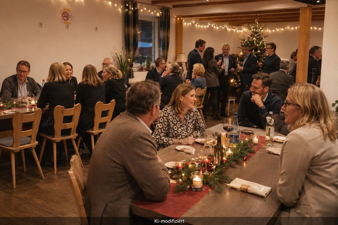 Start Weihnachtsfeier Location Kirchheim unter Teck im Vereinsheim des KZV Bissingen-Teck